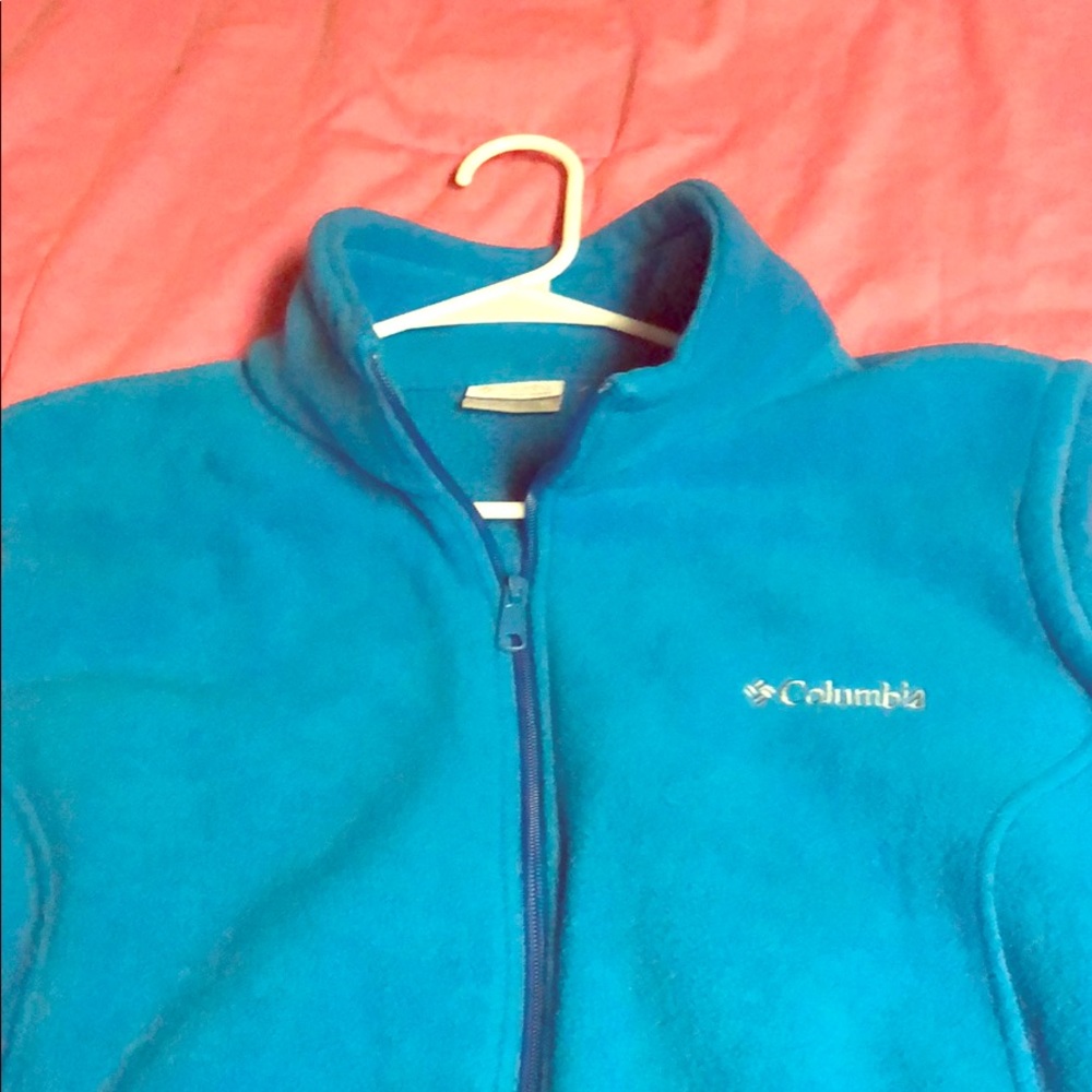 Plus size Columbia fleece vest